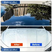 3-In-1 Car Ceramic Nano Coating Liquid, Nano Crystal Hydrophobic Layer Polishing Paint Coating Agent, Nano Coating NO. HGKJ P1, Car Gift - A - View 7