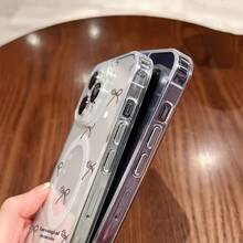 suaves susurros Funda para teléfono impresa, paquete individual, material transparente de TPU + PC, compatible con carga inalámbrica magnética, a prueba de golpes, resistente a rayones, compatible con iPhone 17 Pro Max/17/17 Pro/17/11/12/12 Pro/12 Plus/13/13 Pro/13 Plus/13 Pro Max/14/14 Plus/14 Pro/14 Pro Max/15/15 Plus/15 Pro/15 Pro Max/16/16 Plus/16 Pro/16 Pro Max/16e, S25 Ultra/S24 Plus/S23+/S22/A35/A55/A15/A16/A36/A56/A26/A54/S25 Edge - transparente - Ver 7