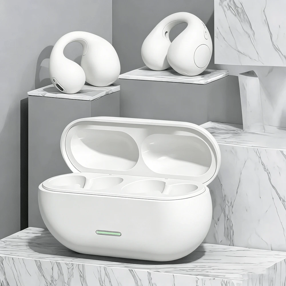 New TWS Wireless Bluetooth Headset 5.3 Bluetooth Protocol Earplug Type Strong Endurance Gaming Competitive Headphones TWS Running For Smartphone - one-size - View 1