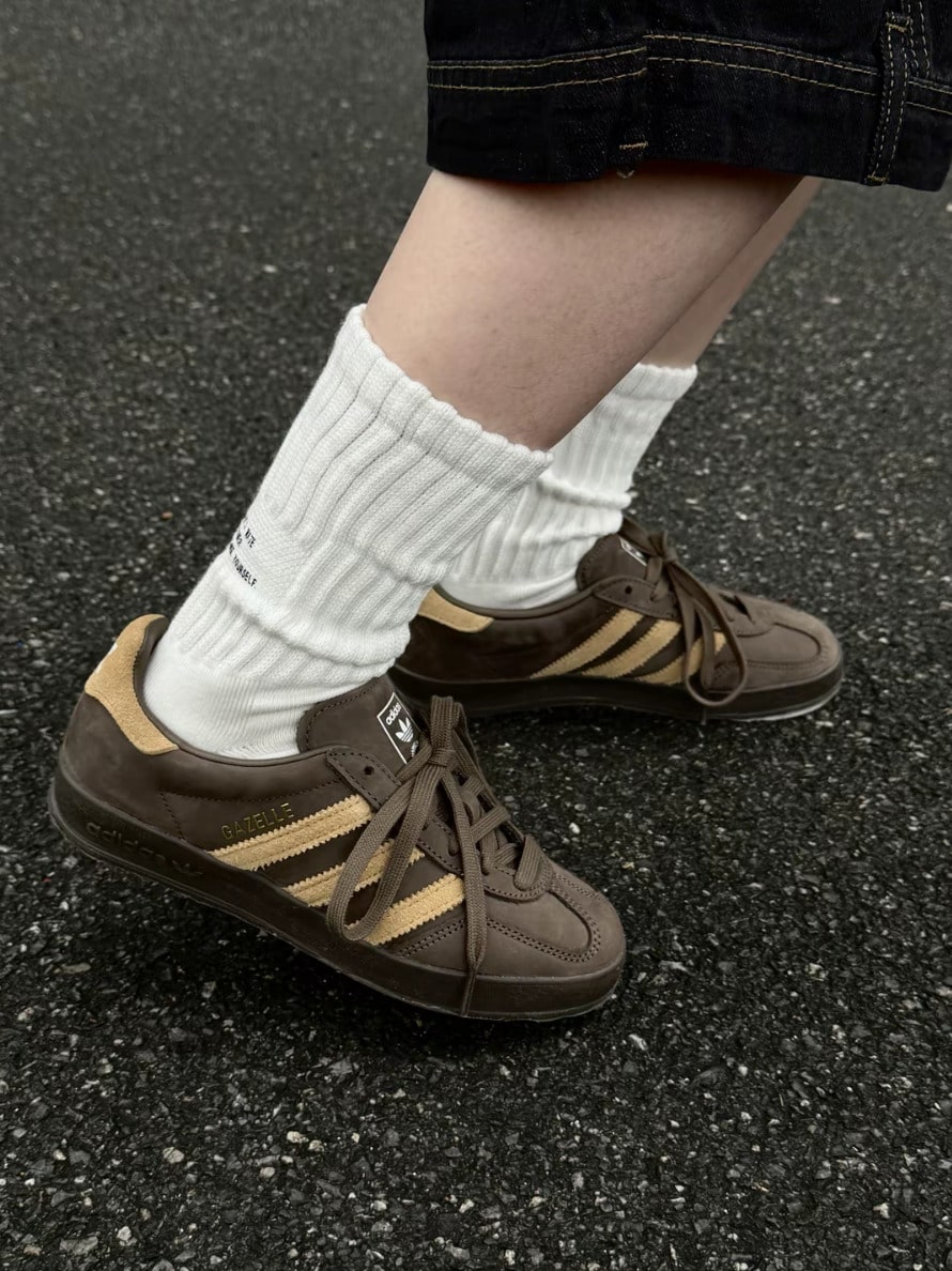 Adidas Originals GAZELLE INDOOR Classic Comfort Sneakers, Unisex - Brown - View 1