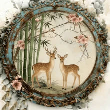 1pc Vintage Round Metal Sign With Bird Mother And Baby, Indoor/Outdoor Decor Sign For Home, Cafe, Apartment, Restaurant, Street, Living Room Wall, Holiday Gift Round Wall Decor, Boho Wall Decor, Metal Wall Art, Farmhouse Wall Decor, Circle Wall Decor, Bedroom Wall Decor, Round Mirror, Woven Wall Hanging, Living Room Wall Art, Celestial Wall Decor - 彩色 - 查看 14