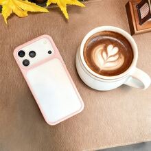 DECOPHONE 兼容苹果17寸保护壳、苹果16寸Pro磁吸手机壳、防震硬壳15寸Pro Max精准开孔磨砂质感手机壳、全包覆PC+TPU磁吸16寸新款15寸Pro Plus高端手机壳 - 粉色 - 查看 4