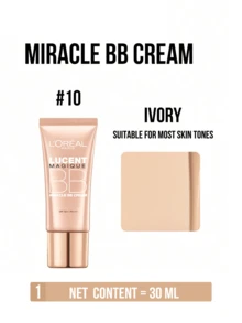 L’Oreal Paris L'Oreal Paris Revitalift Radiance 亮采遮瑕霜 #10 象牙白，30ml，輕盈不卡粉，遮蓋毛孔，提亮膚色，適合乾性/混合偏乾肌膚 - 歐萊雅奇煥光採粉嫩透亮修顏霜#10 - 查看 4