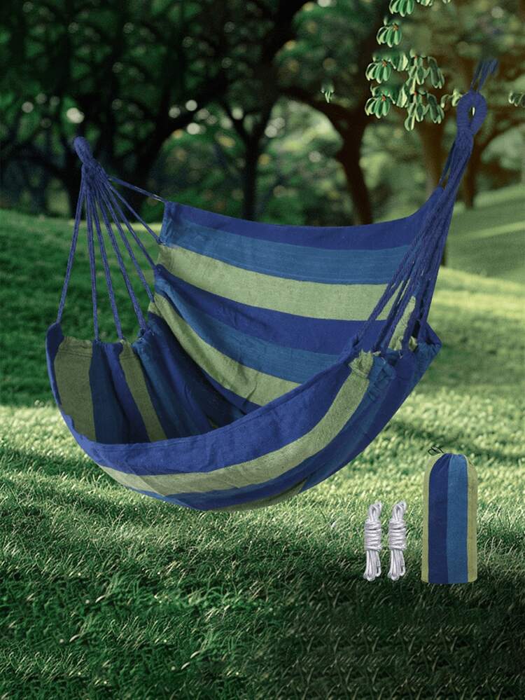Canvas Hanging Chair, Suitable For Student Dorm, Outdoor Travel Camping, Patio, Indoor Balcony, Bedroom - Hammock - View 15