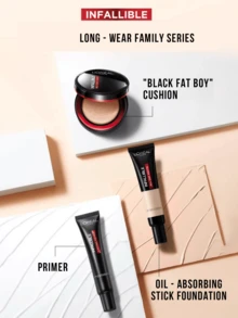 L’Oreal Paris 10/35毫升哑光专业粉底液 #240，双重控油配方，蕴含19%哑光成分，无油配方，高遮瑕力，防水防晕染，轻盈质地，24小时持久哑光妆效，适合油性肌肤，日常妆容及特殊场合皆宜，打造无瑕妆容。 - 吸油棒PRO恆放溢彩持色粉底液#240 - 查看 9