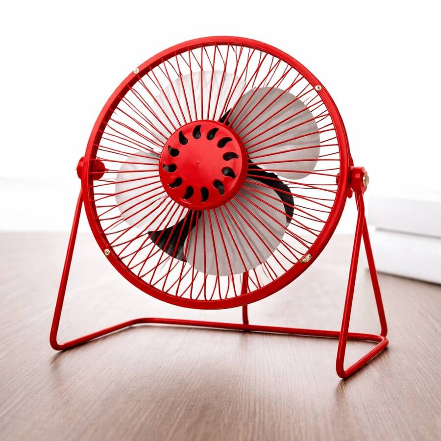 Table Fans - Kırmızı - Görünüm 1