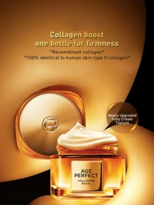 L’Oreal Paris L'Oréal Paris Age Perfect Collagen Cream 4-Pack Total 60ml, Moisturizing, Effectively Controls Moisture Content, Suitable For Dry And Combination Skin - 金致臻顏新花蜜膠原乳霜小樣 - 查看 6