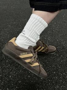 Adidas Originals GAZELLE INDOOR Classic Comfort Sneakers, Unisex - Brown - View 6