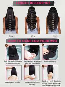 直发蕾丝前假发，真人前额发，30英寸，13x4蕾丝前假发，原生发，200%密度，高清透明骨直混合发假发，613金色，预先拔毛漂白，细小发结，女士真蕾丝前假发 - S613 - 查看 12