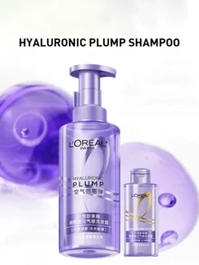 L’Oreal Paris 巴黎欧莱雅玻尿酸丰盈洗发露，440毫升/100毫升，蕴含99%纯玻尿酸，丰盈保湿，控油去屑，平衡头皮油脂和水分，法国风铃草香氛，适合油性/细软发质，女士护发，沙龙级居家护理 - 洗髮精 - 查看 2