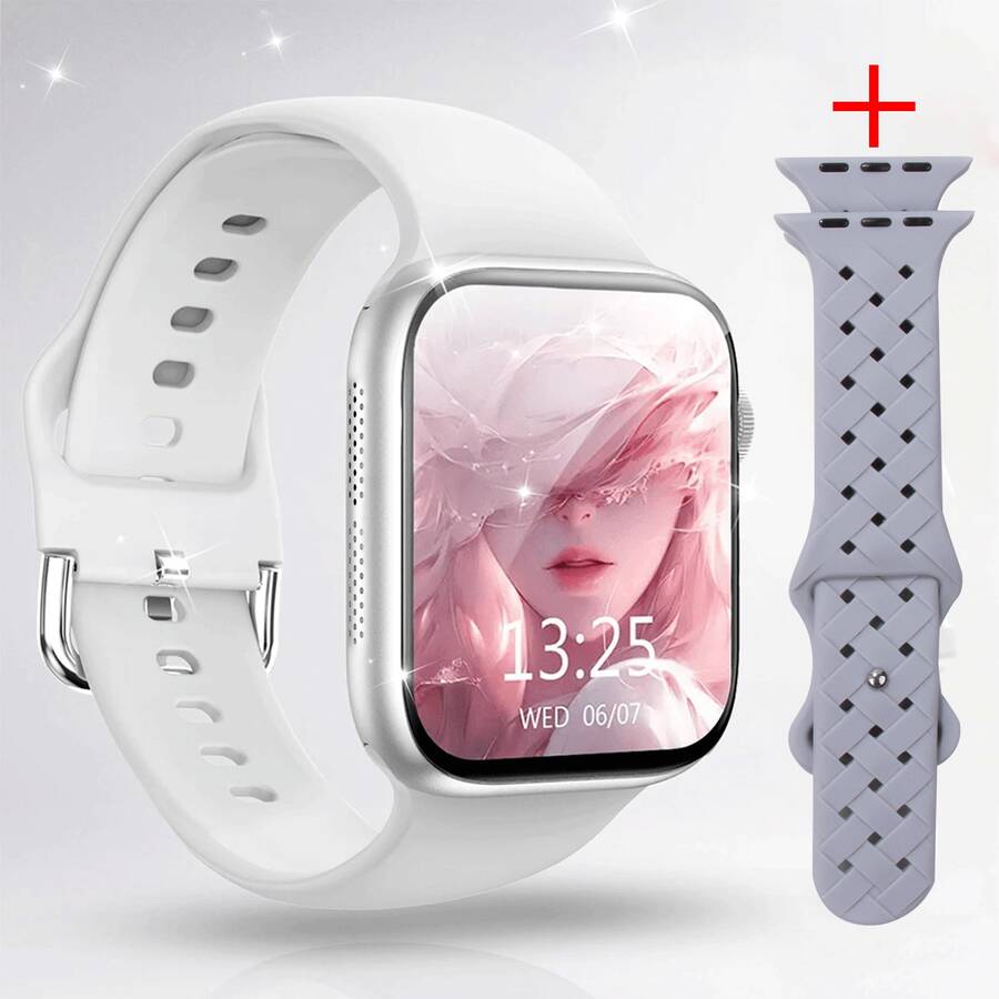 2.01 Inch HD Touch Screen Smart Watch - Wireless Calling, Camera, Music Control | Compatible With Android/IOS, Unisex, Customizable Dial, Alarm And Call/Message Reminder - Multicolor - View 1