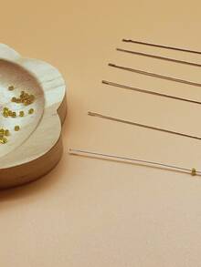 5件組 26cm 加長串珠鉤針套組，水晶串珠鉤針 0.4–0.9mm 多種尺寸可選，適用水晶與散珠項鍊製作的精準工具，打造精緻珠寶的高級配件 - 水晶鉤針 - 查看 3