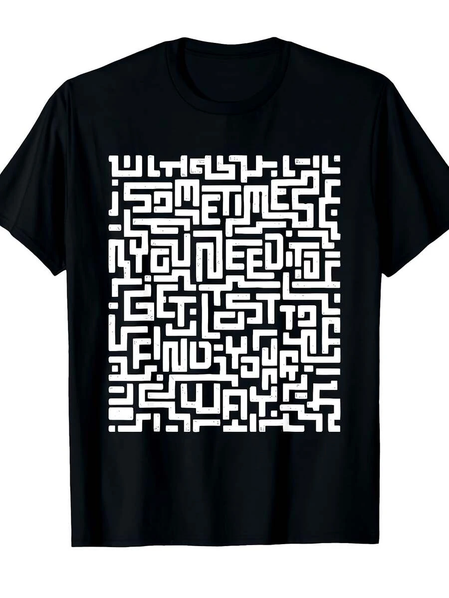 Men Outdoor Tees & Tanks - Black - View 1