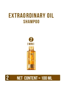 L’Oreal Paris 100/400毫升 非凡护发精油洗发露，滋养秀发，抚平毛躁，令秀发丝滑柔顺，富含精氨酸和黄金肽，滋养度提升98%，分叉减少72%，补充秀发自身营养成分，增加精氨酸含量，令头皮清爽洁净，持久柔顺，日常必备护发产品，带来SPA级护发体验 - 歐萊雅奇煥精油洗髮露 - 查看 11