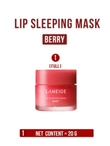 Laneige 兰芝唇部睡眠面膜，20克/0.7盎司 - 畅销产品，经皮肤科医生测试，蕴含浆果提取物和3%乳木果油，4周内改善唇纹，提升唇部光泽，滋养干燥/皲裂的双唇，夜间修护，妆前打底，适合敏感/受损唇部肌肤 - 蘭芝睡眠唇膜 莓果味 - 查看 11