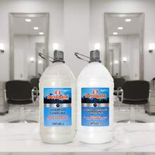 Detagold Professional Lanolin Shampoo + Conditioner KIT 2 Liters - Blanco - Ver 4