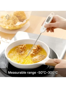 Termómetro de temperatura del agua, termómetro de alimentos, sonda de temperatura de agua y alimentos para hornear, para uso en la cocina - Talla única - Ver 13