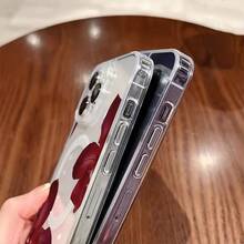 Un sueño entre flores Funda para teléfono impresa, paquete individual, material transparente de TPU + PC, compatible con carga inalámbrica magnética, a prueba de golpes, resistente a rayones, compatible con iPhone 17 Pro Max/17/17 Pro/17/11/12/12 Pro/12 Plus/13/13 Pro/13 Plus/13 Pro Max/14/14 Plus/14 Pro/14 Pro Max/15/15 Plus/15 Pro/15 Pro Max/16/16 Plus/16 Pro/16 Pro Max/16e, S25 Ultra/S24 Plus/S23+/S22/A35/A55/A15/A16/A36/A56/A26/A54/S25 Edge - transparente - Ver 7