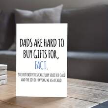 [Selected Gift For Father's Day] World's Best Dad - Heartfelt Greeting Card For Father's Day, Birthday & Christmas | Premium Paper Stationery Gift, Carefully Selected, Greeting Card - Multicolor - View 5