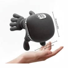 Shoulder & Neck Massager, Bionic Heated Massage Device, Acupressure Neck Massager, 4D Kneading Full Body Massage, Simulating Real Hand Massage, Relieve Pain And Relax Muscles. Suitable Gift For Women, Men, Moms, Dads - Black - View 10