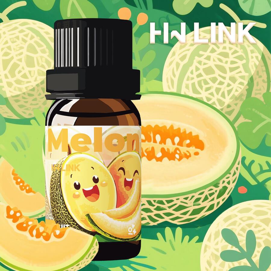 HWLINK 10ml 甜瓜果香精油，適用於蠟燭製作、擴香機/加濕器、室內香氛、節日禮物，天然清新果香，汽車芳香療法