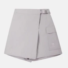 CAMEL CROWN Shorts Casuais Respiráveis de Secagem Rápida e Proteção Solar de Cintura Alta, Verão - Cinza Gelo - Visão 2
