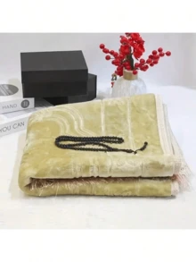 Thảm trải sàn bằng vải nỉ dày mềm mại, họa tiết hoa nổi, kích thước 80*120cm, bộ quà tặng Ramadan. - Nhiều màu - Xem 7