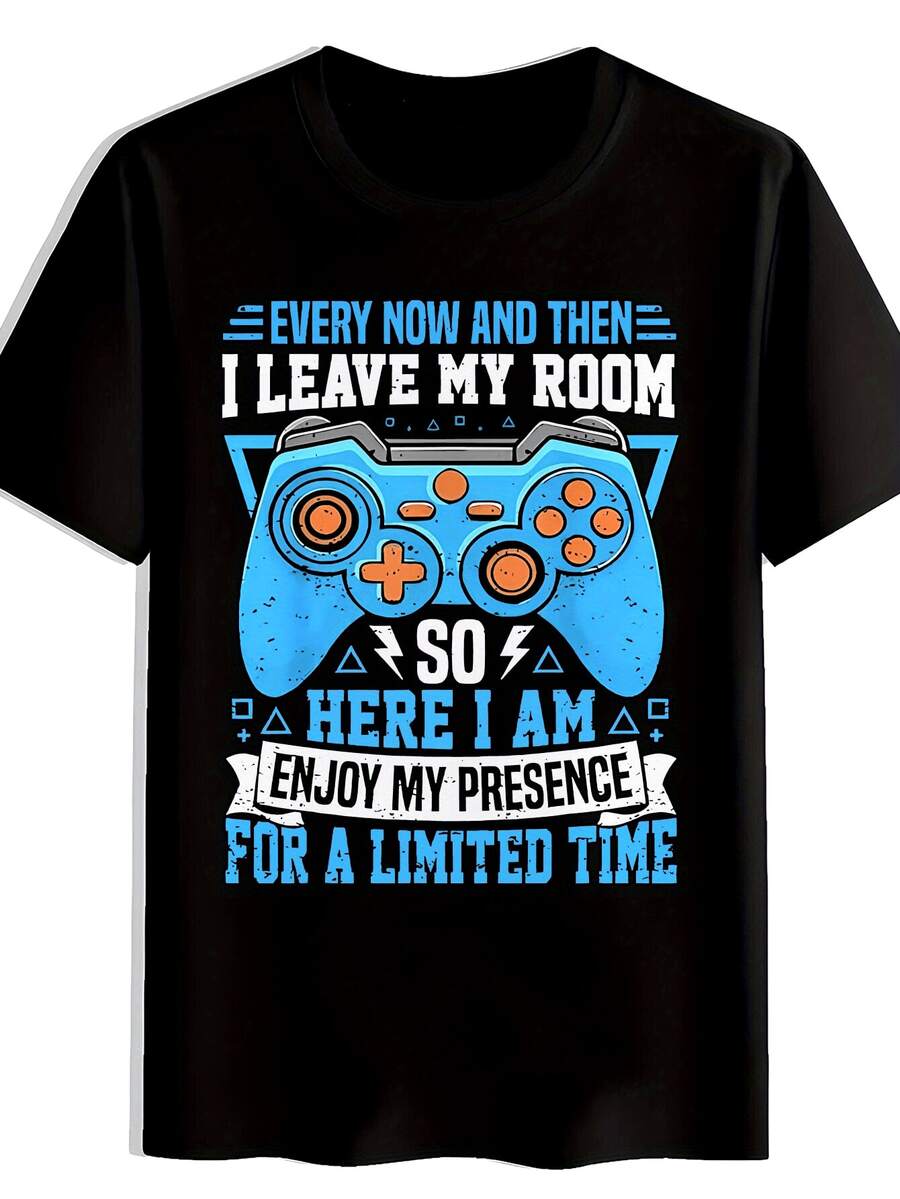 Men Outdoor Tees & Tanks - Black - View 1