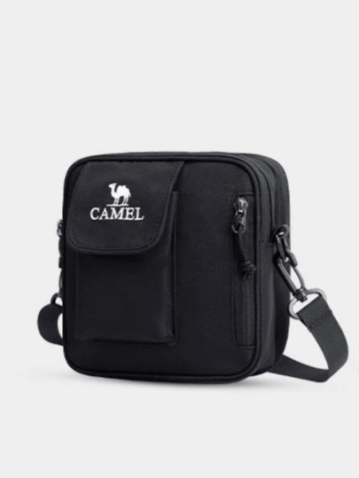 CAMEL CROWN 男女通用户外运动迷你轻便斜挎包，适合健身、骑行