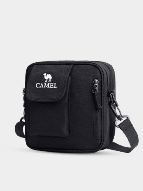 CAMEL CROWN Unisex Outdoor Sports Mini Lightweight Messenger Bag, Suitable For Fitness, Cycling