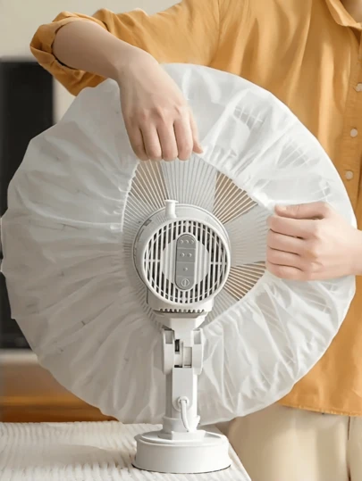 Direct-Sell Fan Cover, Child- Guard Board, Dust-Proof Protective Net For Electric Fans, Suitable For Desk-Mounted And Wall-Mounted Installation, Full-Coverage Household Dust Cover, Full-Enclosure Dust-Proof, Child Safety Dust Net, Fan Protective Cover, Full Set Of Dust Covers For Desk And Upright Fans