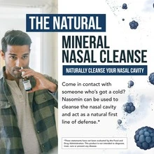 Relief & Clear Breathing Spray | Nasomin® Iodine & Fulvic Acid Blend For Daily Cleansing & Refreshing | 100% Minerals, 150+ Uses (2oz + Sprayer) - View 4