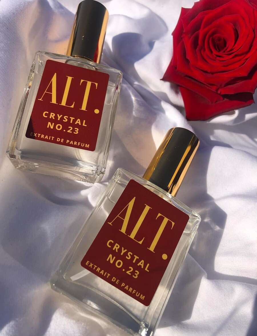 ALT. FRAGRANCES Crystal No. 23 Unisex Eau De Parfum – 60ml / 2oz – Long-Lasting Floral Jasmine & Amber Fragrance – Elegant Signature Scent For Men & Women - 濃烈香調 - 查看 1