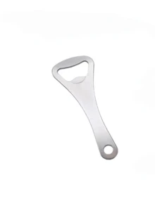 Stainless Steel Round Handle Reinforced Bottle Opener, Suitable For Party, Dining, Outdoor Camping, Portable - Multicolor - View 9