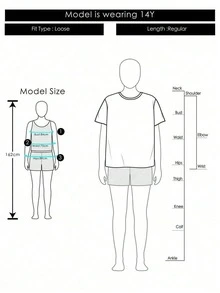 女童“生日女孩”标语印花圆领短袖T恤，休闲春夏童装 - 紫色 - 查看 4