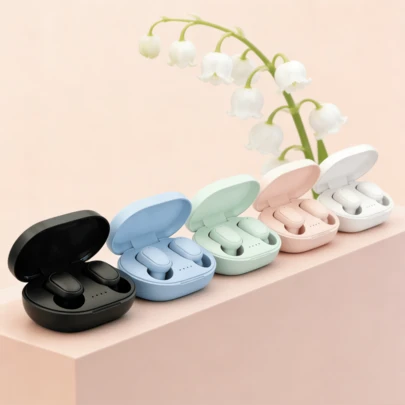 TWS无线蓝牙耳机，带麦克风，降噪入耳式蓝牙耳机