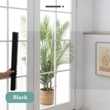 1pc Black Window Screen Mesh Is Suitable For Balconies And Gardens High-Transparency Invisible Insect-Proof And Mosquito-Proof Mesh Can Be Freely Cut - A - View 4