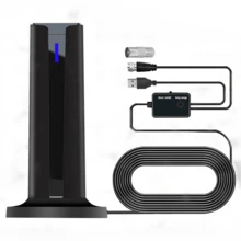 High Definition Digital TV Antenna Indoor Signal Amplifier - Black - View 10