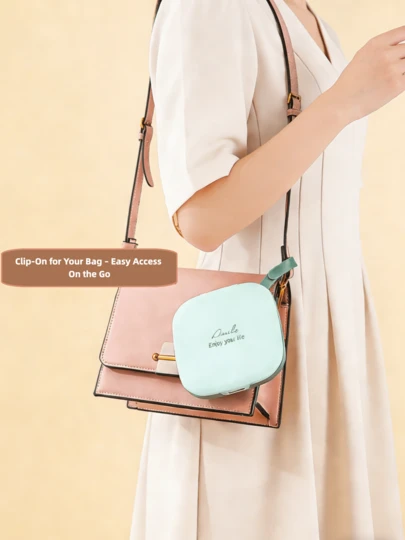 Portable Square Flip-Top Plastic Mask Case - Dust-Proof And Waterproof Design Suitable For Home, Car, Travel, Commute, Work And School, Fit For Adults, Children And Students