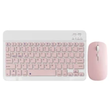 2026 Christmas/New Year Gift Bluetooth Keyboard Mouse Set, Portable Wireless Keyboard (150mAh) And Mouse Set, Compatible With Samsung Tablets, Apple IPad (IOS 13+), Android Smartphones And Windows Systems - Multicolor - View 16