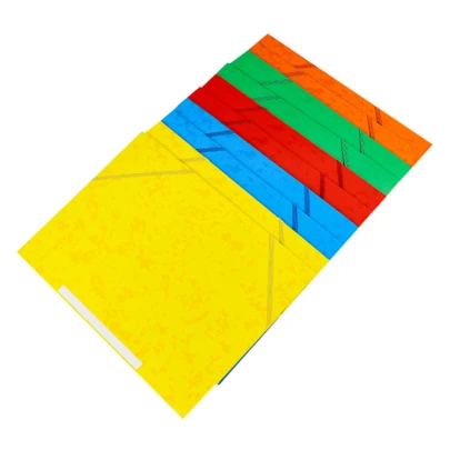 Premium A4 File Folder, Made Of Card Paper, Full-Color Divider Layers, Printed Classification, Loose-Leaf Binder, Index File Folder