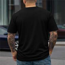 Men's Plus Size Casual Printed T-Shirt "Brazil, Beloved Homeland" 100% Cotton Shirt/Blouse For The World Cup - màu đen - Xem 2