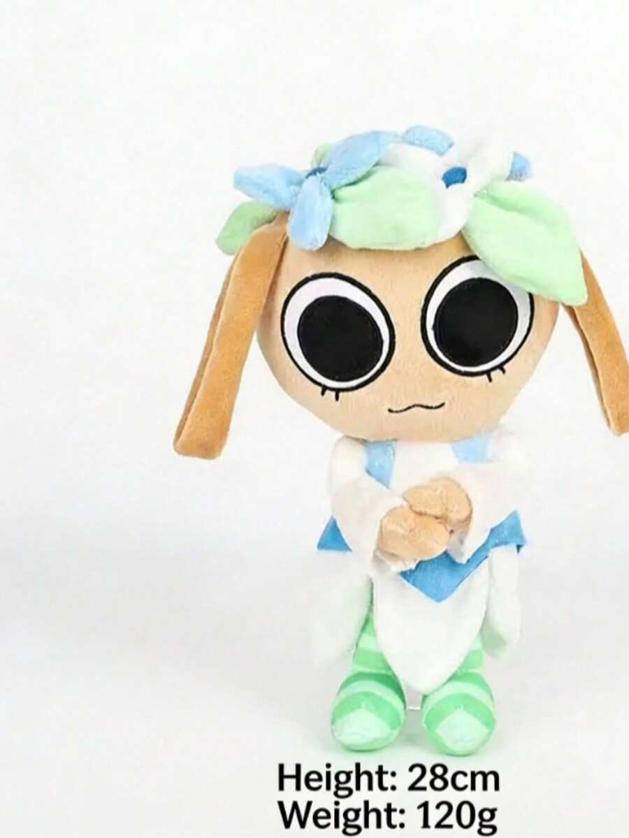 Dandy's World Plush, 12" Bassie Plush For Fans Gift - trắng - Xem 1