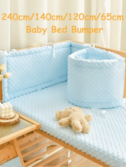 1pc Thickened Toddler Bed Guardrail, Baby Bed Anti-Collision Strip, Minimalist Baby Bed Bumper, Maternal And Infant Protective Bedding