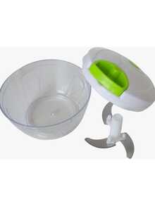 Mini Manual Garlic Crusher And Grinder With 3 Blades, For Onions, Spices And Fruit, 500ml - Immediate Shipping - 處理 - 查看 6