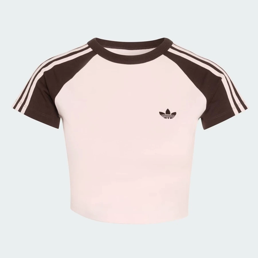 Adidas SST  T-Shirt Women's Sandy Pink KD3796 - 杏色 - 查看 1