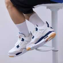 Nike 男士 SB X Air Jordan 4 Retro SP 篮球鞋，休闲运动鞋，2026 春季新品 DR5415-100 - 白色 - 查看 3