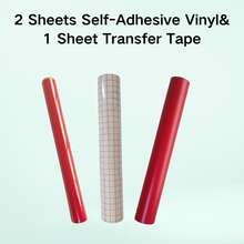 Selbstklebende Vinyl, Klebefolie für alle Schneidemaschinen, für Dekoaufkleber, Autoaufkleber, Scrapbooking, Schilder - A - Übersicht 8