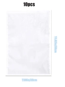 1/2 Pcs Modern White Mesh Filter Bags - Multipurpose Kitchen Filter Cloth For Tea, Coffee, Herbs And Food, Ideal For Christmas, New Year And Autumn/Winter - White - View 10