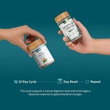 Greens & Enzymes Bundle: Probiotic + Spirulina/Chlorella + Enzymes | 170 Vegetarian Capsules (50+120) - 3 - Xem 2